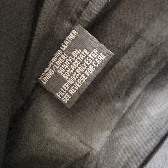 Vintage Thick Utility Riding Leather Biker Jacket - Picture 6 of 13